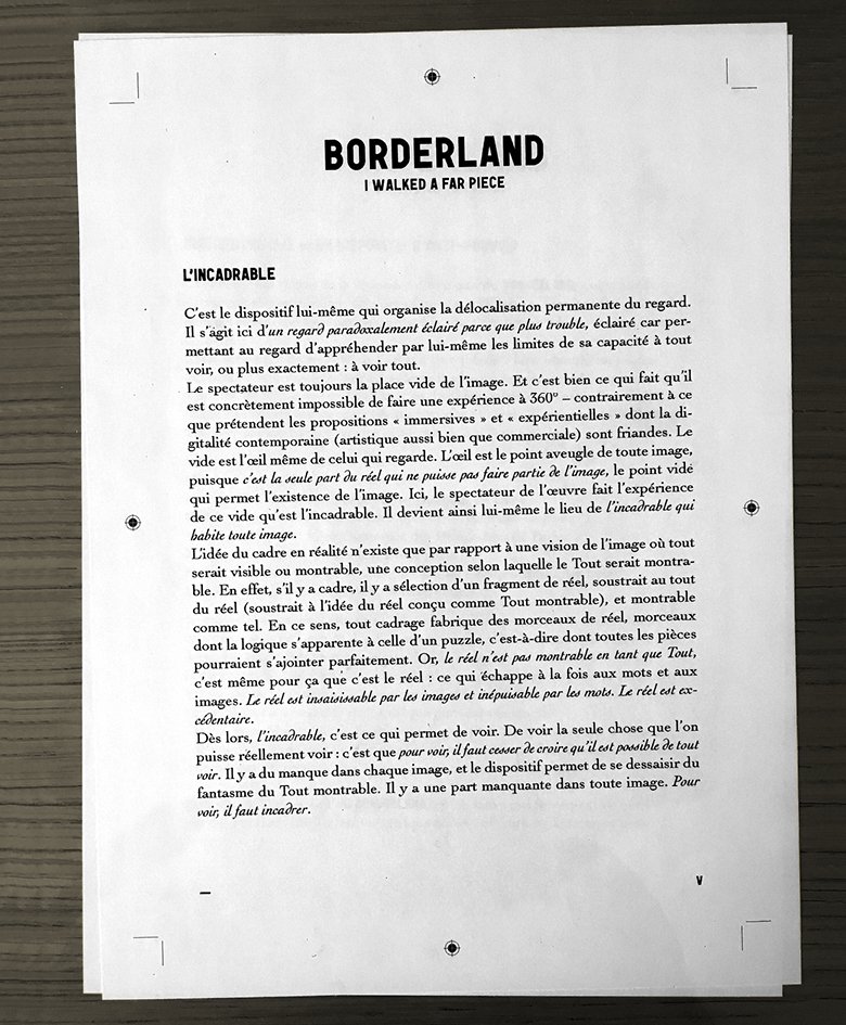 Borderland - Consulter les œuvres de Melik Ohanian